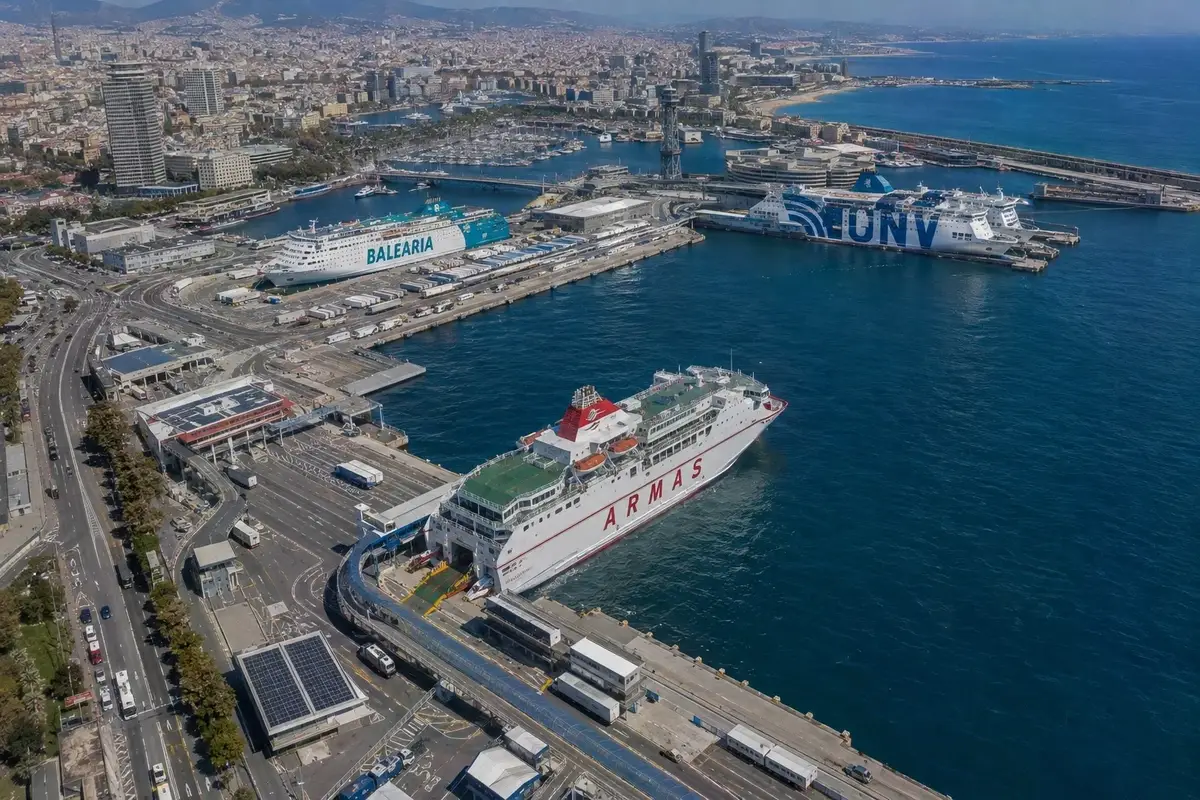Porto dei traghetti di Barcelona
