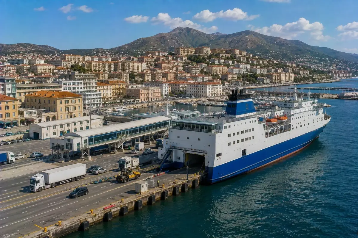 Informazioni locali: porto e collegamenti in traghetto