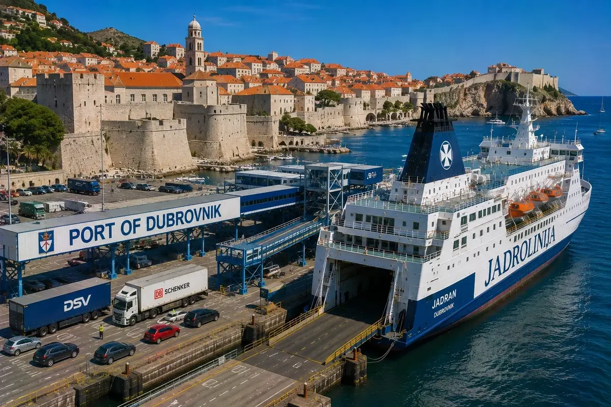 Informazioni locali: porto e collegamenti in traghetto