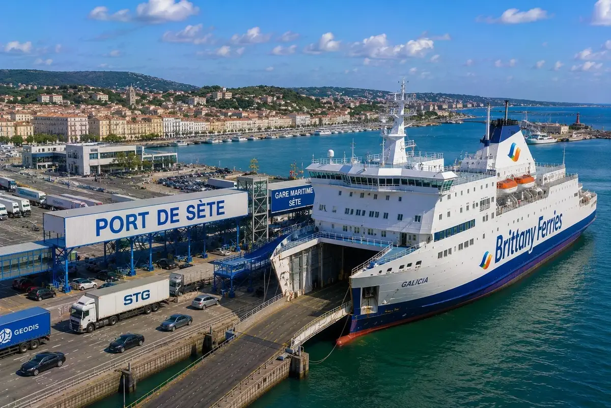 Traghetto da Sète a Ajaccio: rotta e viaggio in traghetto