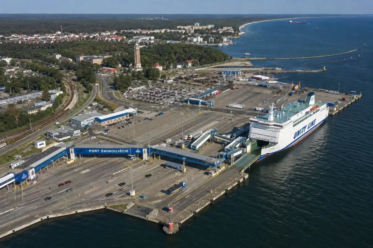Porto dei traghetti di Świnoujście